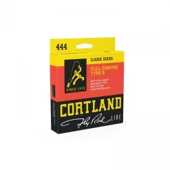 Cortland 444 Full Sink Type 6 Fly Line -Cortland Winkel Cortland 444 Full Sink Type 6 Fly Line D340057 XX fullsinkingtype6 444 classicseries box