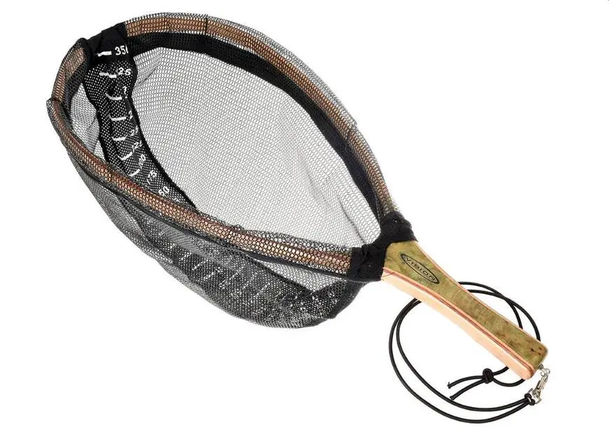 Vision Green Wooden Landing Net With Measure 3 Vision Green Wooden Landing Net With Measure