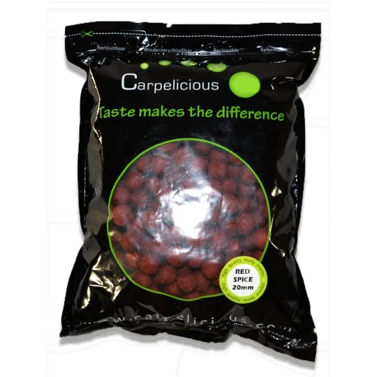 CARPELICIOUS RM Red Spice Boilies 5kg 4 CARPELICIOUS RM Red Spice Boilies 5kg - Afbeelding 2