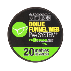 KORDA Boilie Funnel Web Hexmesh - 5m Refill -Cortland Winkel korda boilie funnel web hexmesh 5m refill kbhr pva 3