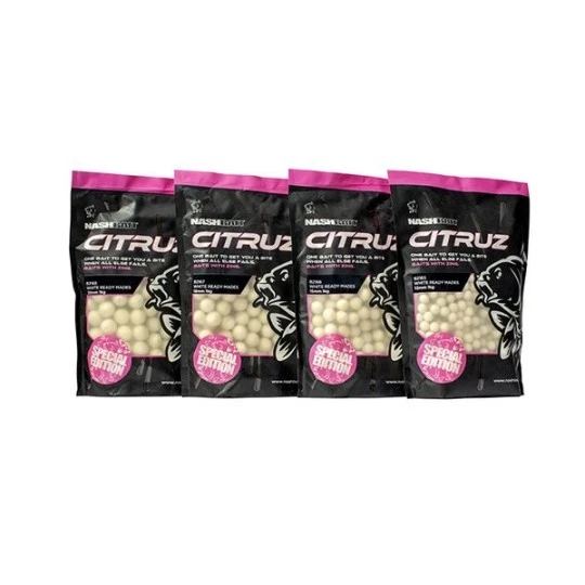 Nash Tackle NASH Citruz Boilies White 1kg 3 Nash Tackle NASH Citruz Boilies White 1kg