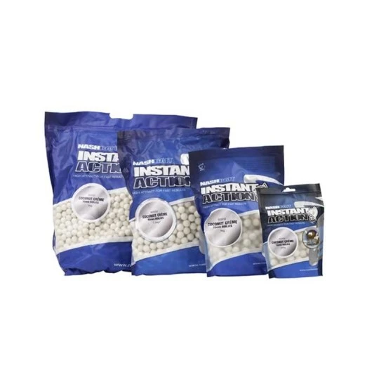 Nash Tackle NASH Coconut Crème Boilies 1kg 3 Nash Tackle NASH Coconut Crème Boilies 1kg