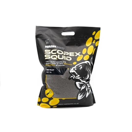 Nash Tackle NASH Scopex Squid 6mm Pellet 5kg 4 Nash Tackle NASH Scopex Squid 6mm Pellet 5kg - Afbeelding 2