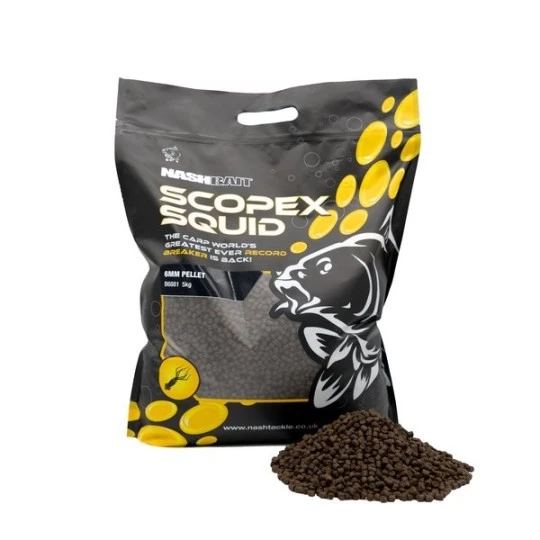 Nash Tackle NASH Scopex Squid 6mm Pellet 5kg 3 Nash Tackle NASH Scopex Squid 6mm Pellet 5kg