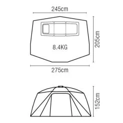 Nash Tackle NASH Titan Hide Pro XL -Cortland Winkel nash titan hide pro xl t4299 bivvys en tenten 2
